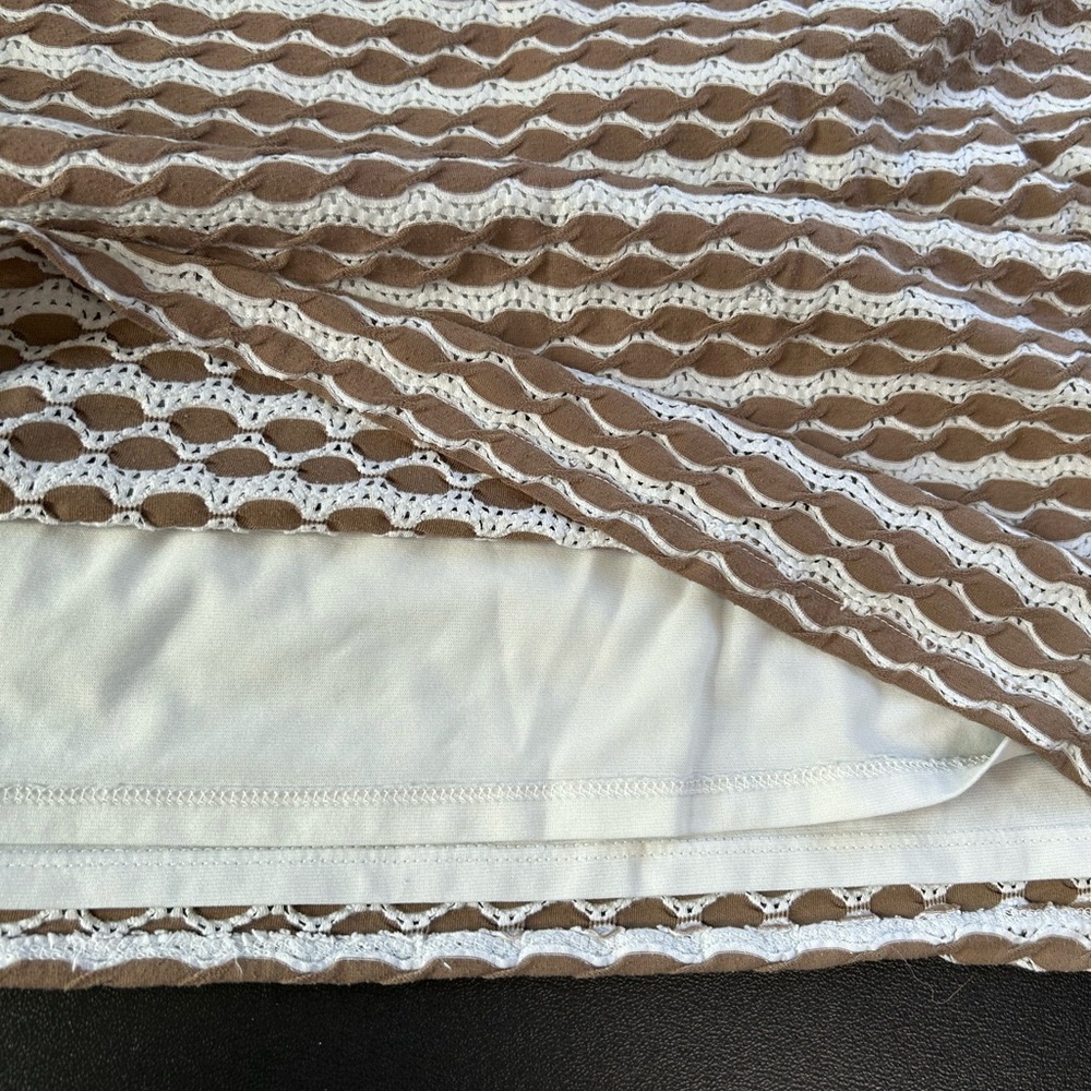 Roz & Ali‎ Women's 3X Pullover Top Lined Textured Cap Sleeve Business Casual - Picture 8 of 11